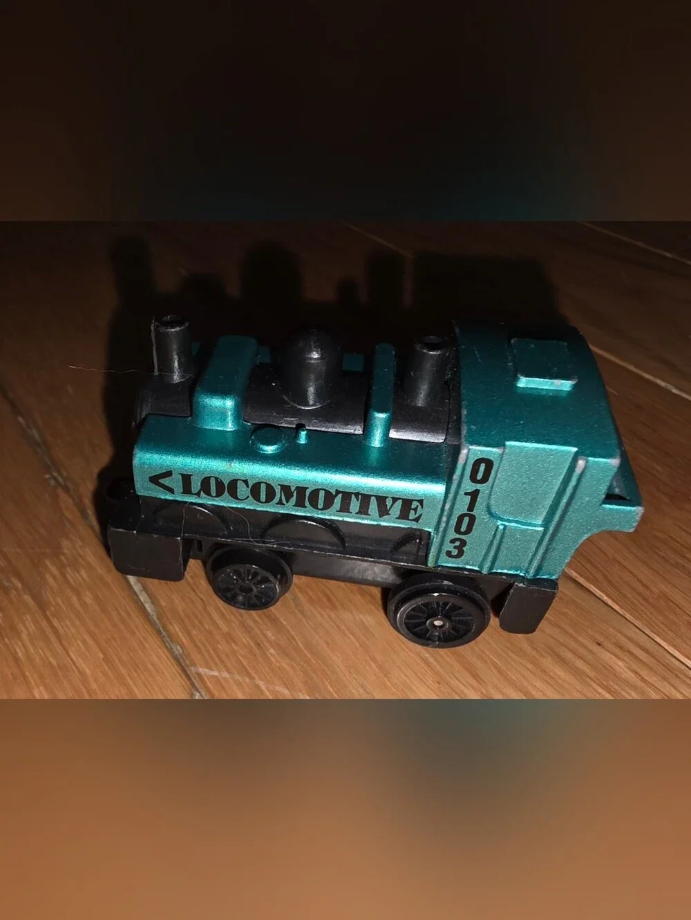 2PC VINTAGE LOCAMOTIVE TOY'S R US IMAGINARIUM EXPRESS &  TOYSMITH LOCO MOTION